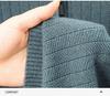 Men's Mid-Aged Half-Zip Knit Polo Shirt - Thick Solid Color Sweater for Autumn and Winter