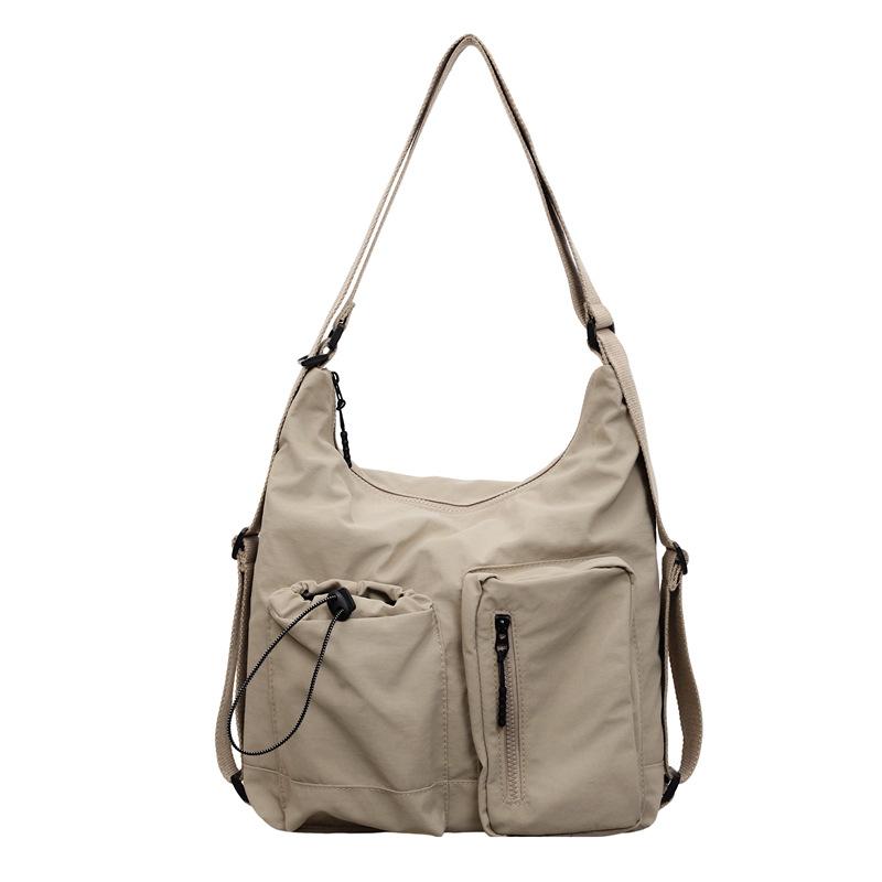 Minimalist Shoulder Bag for Women Fashionable Crossbody Tote with Multiple Pockets легкие хаки 1700₽