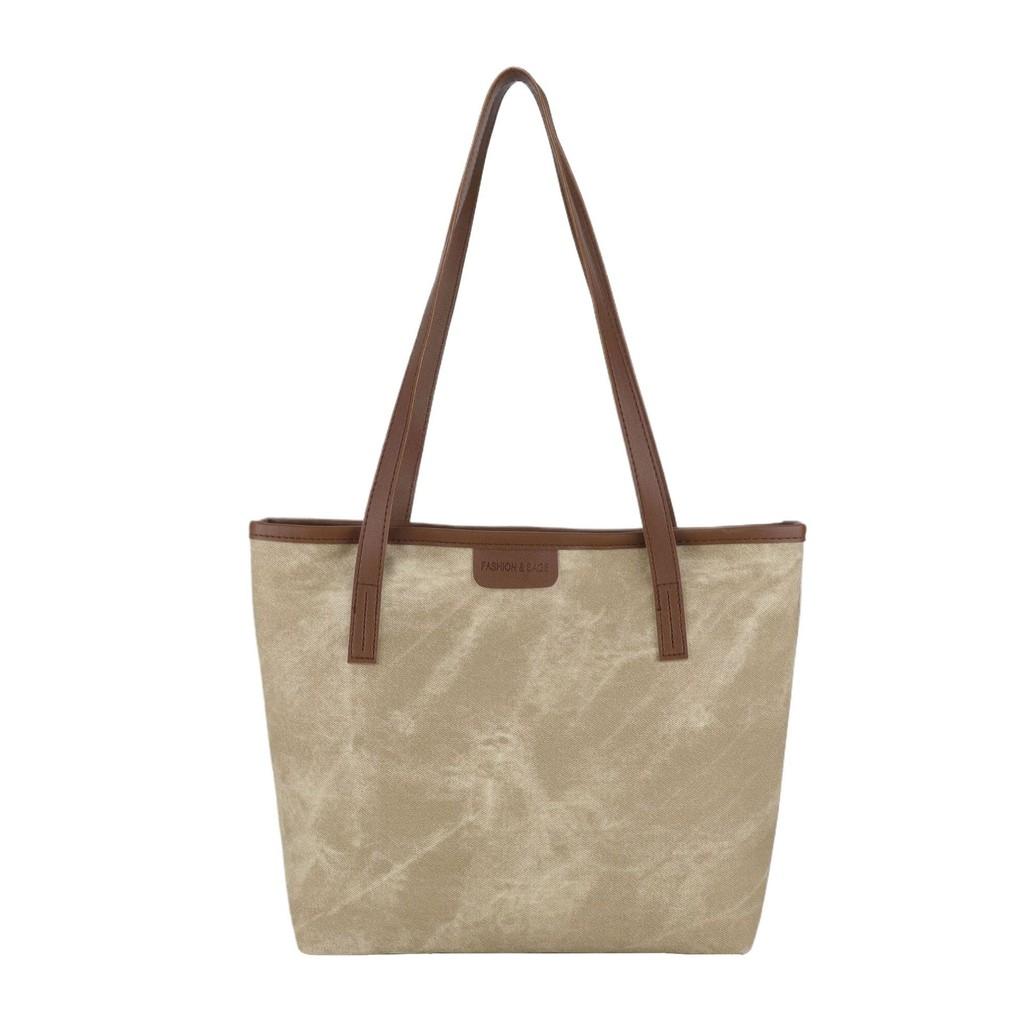 Modern Retro Minimalist Tote Bag For Women Large Size Pu Material For Trendy Look