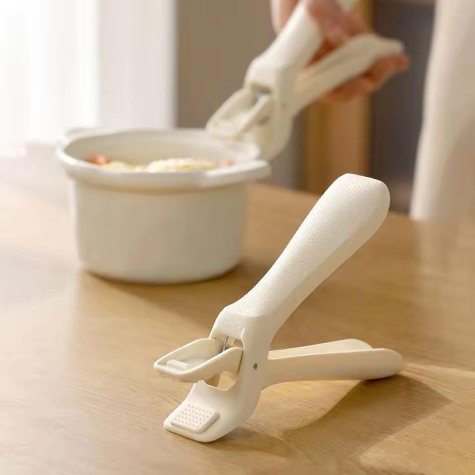 1pc Non-Slip Anti Scalding Clip New Meal Bowls Tongs Silicone Anti Scalding Holder Gripper Durable Bowl Clip Kitchen Gadgets