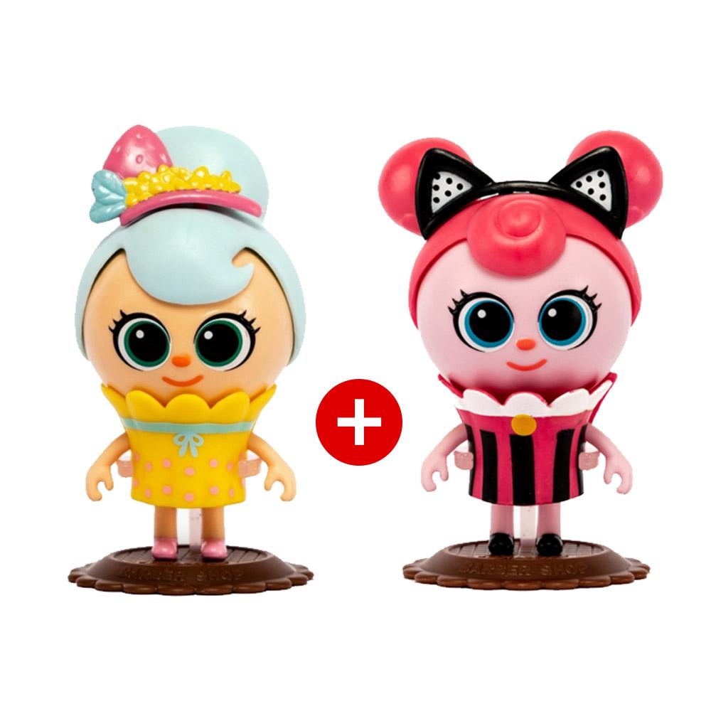 [toytron] Bread Barbershop Mini Cup Pastel Bonbon Cotton Candy & Cat Rabbit Set