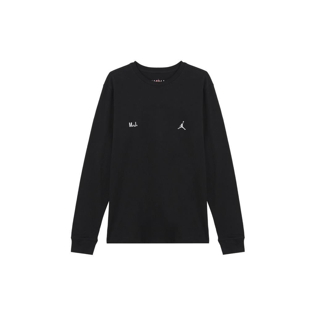 Jordan Comfortable Breathable Lightweight Soft Pullover Long Sleeve Sweatshirt Men sweatshirt Black FZ1935-010