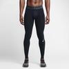 Nike Pantaloni Sportivi da Uomo Pro Warm Stampa Lettere Color Block Slim Fit Fondi Nero 725039-010