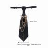 Polyester JK Collar Pin No Tie Needed Neck Ornament Fashion Chain Neck Accessory  Shirt Match