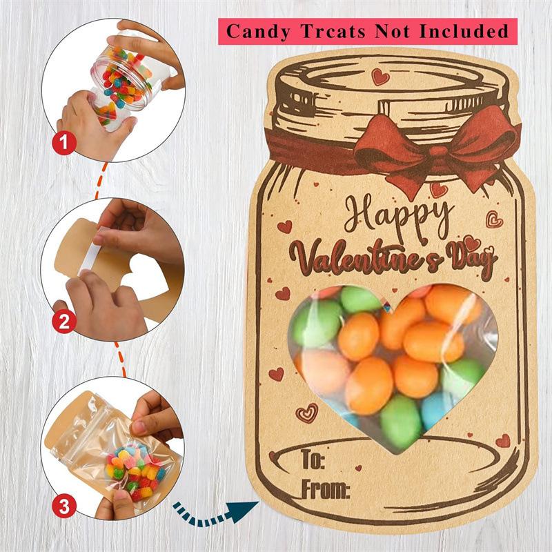 Biglietti di Auguri a Galleggiante per San Valentino Biglietti di Scambio di Compleanno per Bambini Festa in Classe Bomboniere Regali