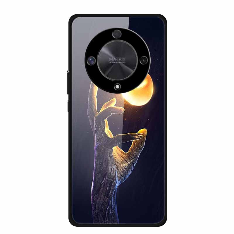 For Honor X9B Case X9A 5G Luxury Tempered Glass Hard Back Cover for Honor X9A 5G Phone Cases Fundas Honor x 9B X9 B 5G X 9A X9 A