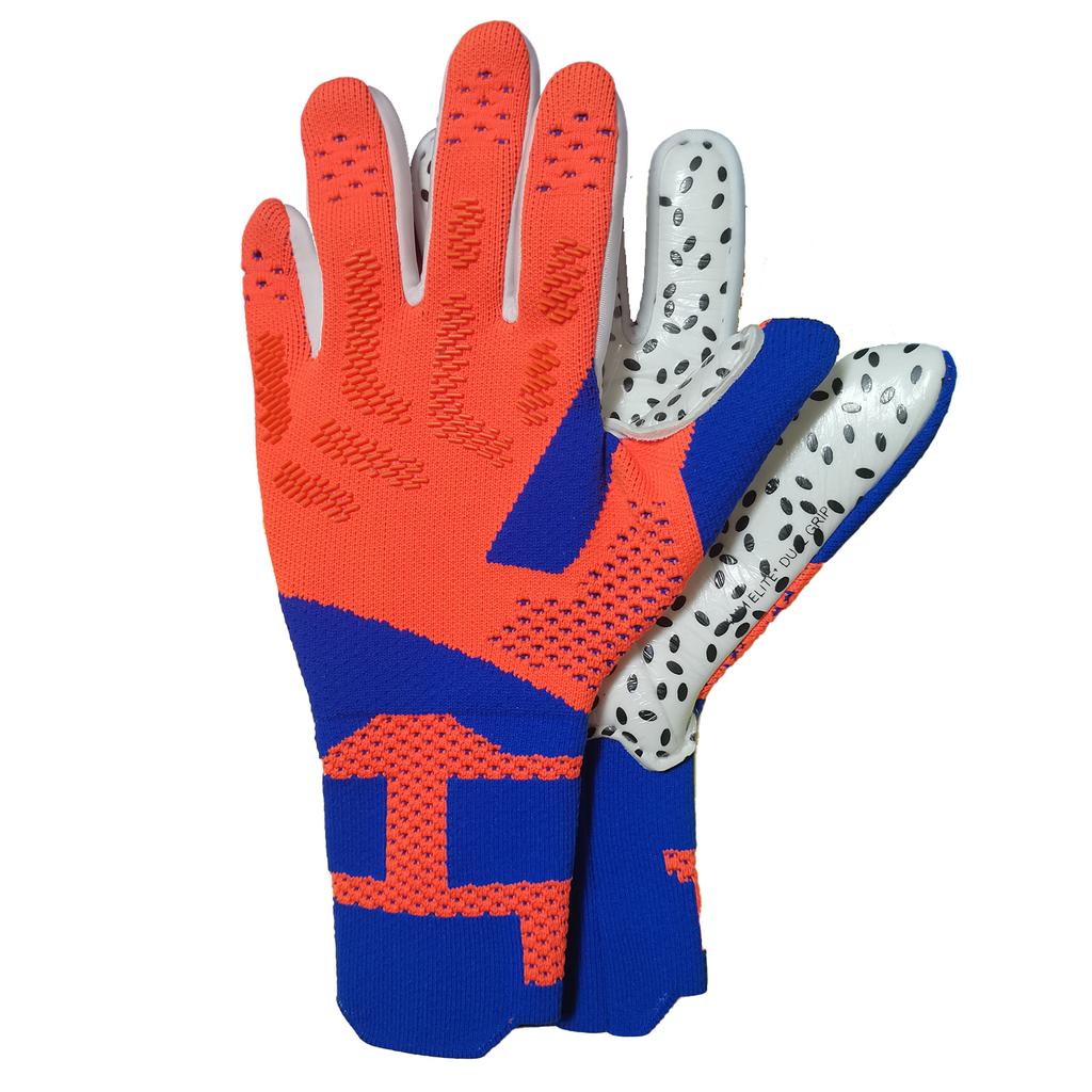 ROXXANA Nowe Młodzieżowe i Seniorskie Rękawice Bramkarskie Lateksowe Odporne na Zużycie Antypoślizgowe Rękawice Bramkarskie Profesjonalne Treningowe Meczowe Rękawice