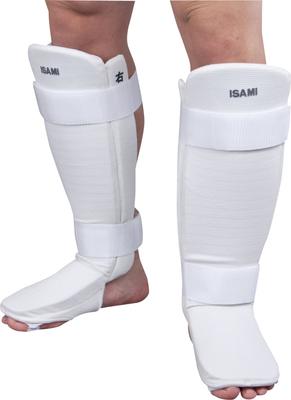 ISAMI Easy Leg Guards White L A-L-289