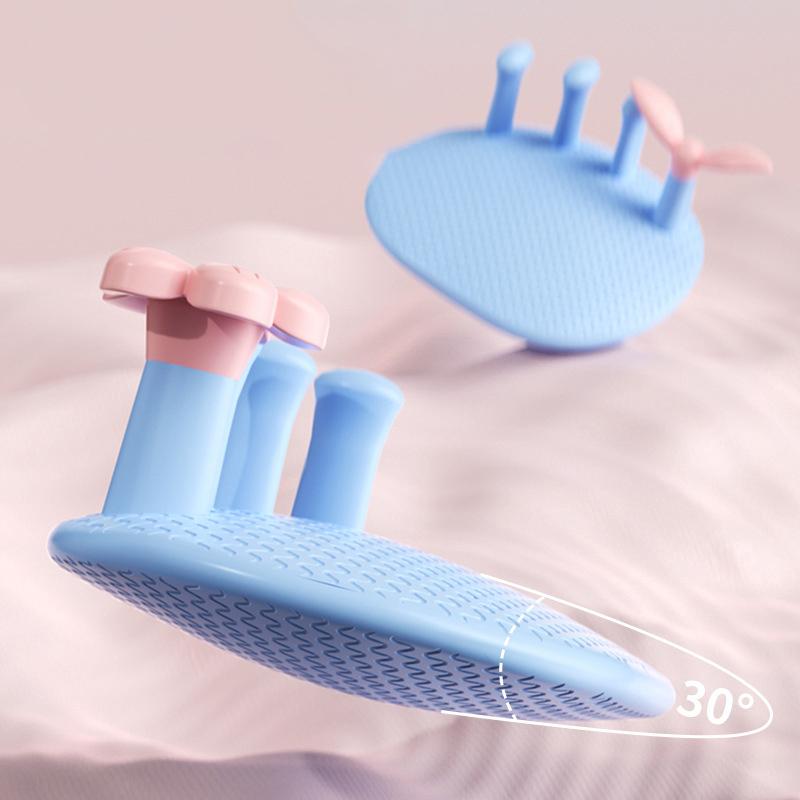 2 st Fotvalvstränare Fitness Ben Tår Plantar Funktion Träningsredskap Tumbvalguskorrigerare Tåskenor Skinkor Fotvalvstränare