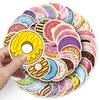 50 Donuts Graffiti Personality Small Fresh Guka DIY Skateboard Water Cup Luggage Sticker Waterproof