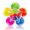 Multipurpose Sensory Color Sorting Game for Toddler Enhances Fine Motor Skills with Preschool Educational Toy