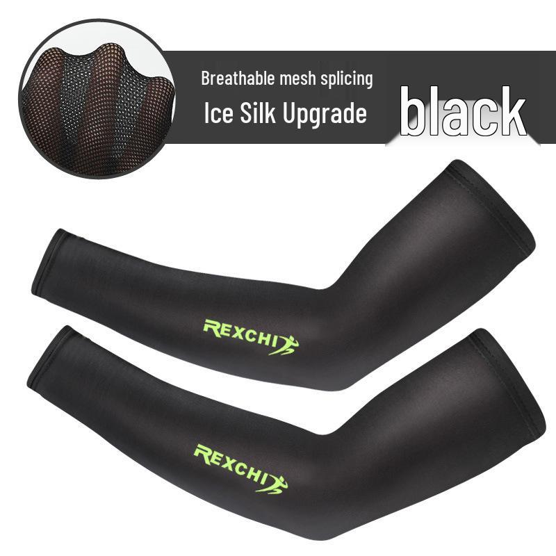 

Велосипедные нарукавники Защита от УФ-лучей Влагоотводящие Противоскользящие Флуоресцентные рукава для мужчин и женщин XS