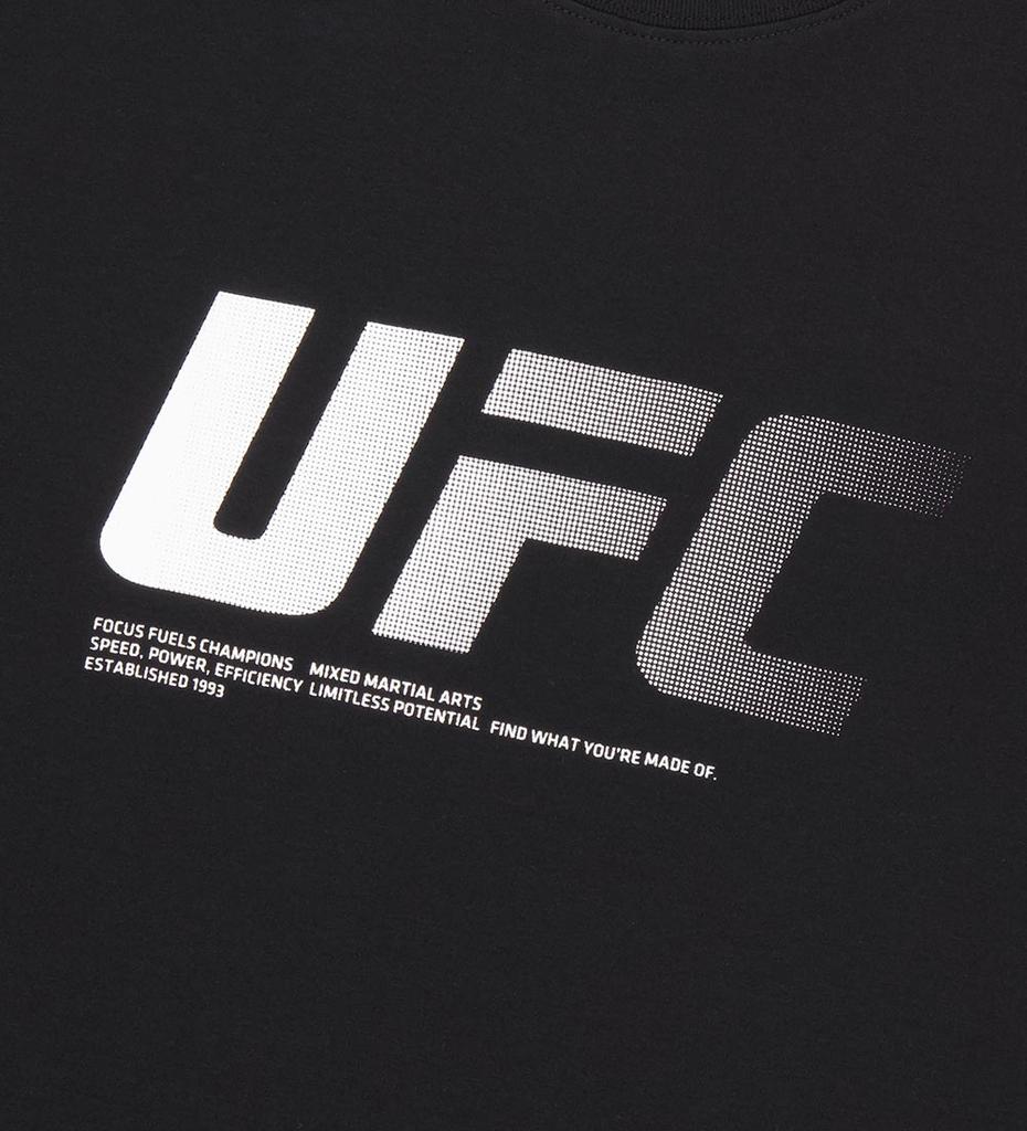 UFC SPORT Ufc Zero 100 Oversized Short Sleeve T-Shirt Black U4Ssx2312Bk