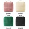 Upright Makeup Bag Large Capacity Portable Cosmetic Organizer Travel Toiletry Case with Handle Women Portable Cosmetic Case