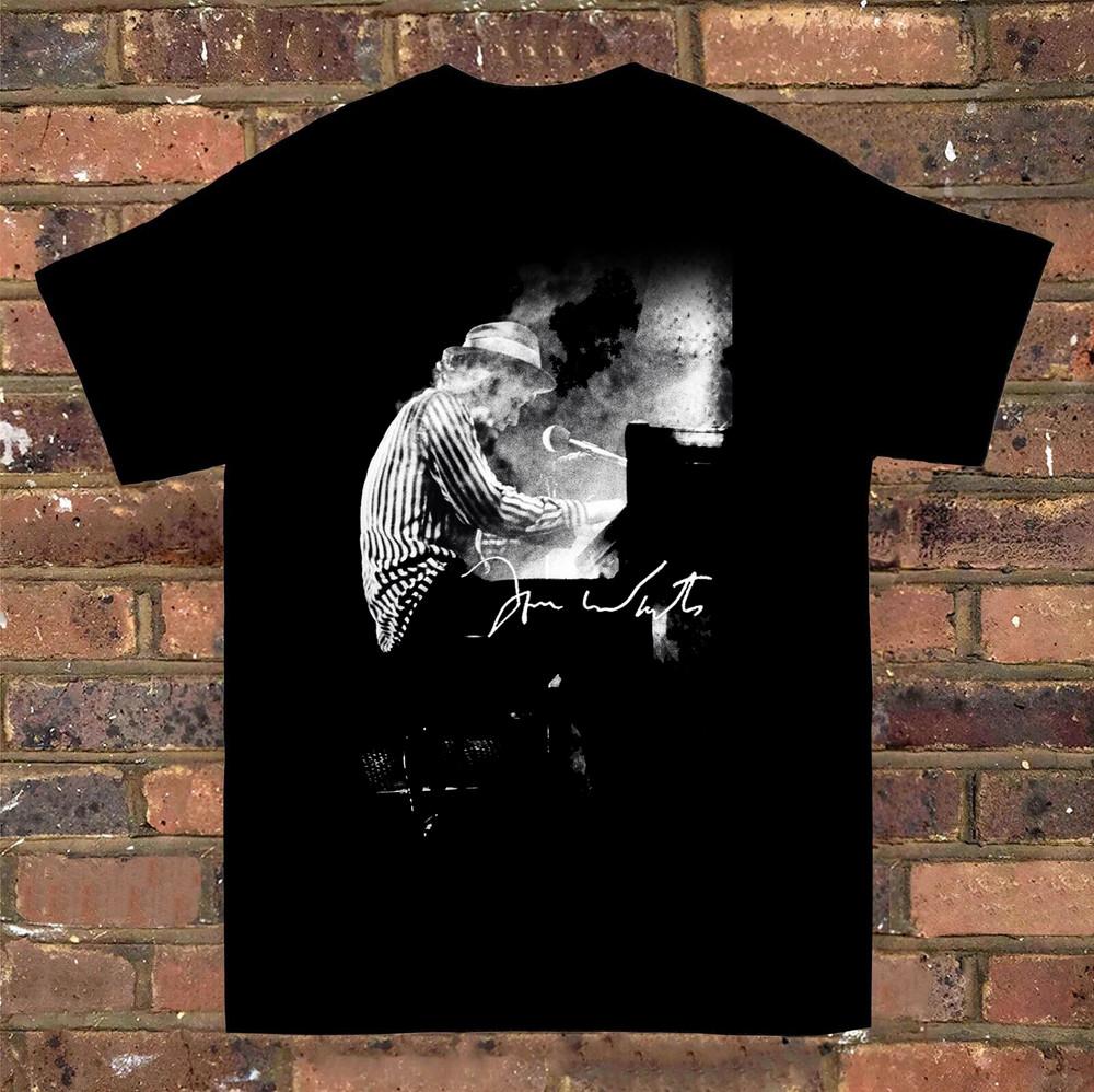 Хлопковая футболка с коротким рукавом Tom Waits Мужская Все размеры S M L XL 2345XL Унисекс Футболка S