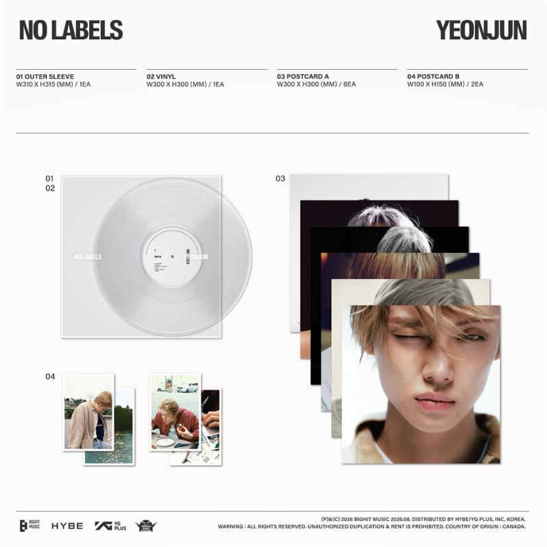 Zamów w przedsprzedaży YEONJUN NO LABELS CZĘŚĆ. 01 wersja LP