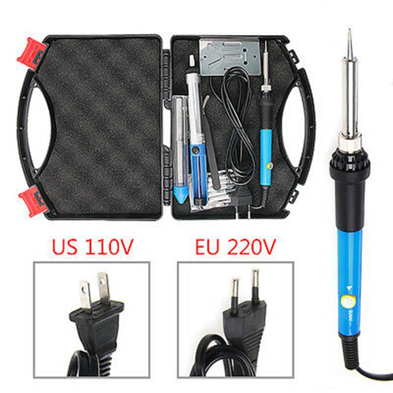 Soldering Iron Kit With Adjustable Temperature For Electronics Repair And Diy Projects