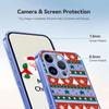 For iPhone 13 Pro Max 6.7 inch Case Christmas Themed Pattern Printing TPU Phone Back Cover