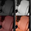Car Seat Back Cushions Universal Breathable Leather Front Accessories Mat Protector Seat Interior Cushion Backrest Car Supp S8F5