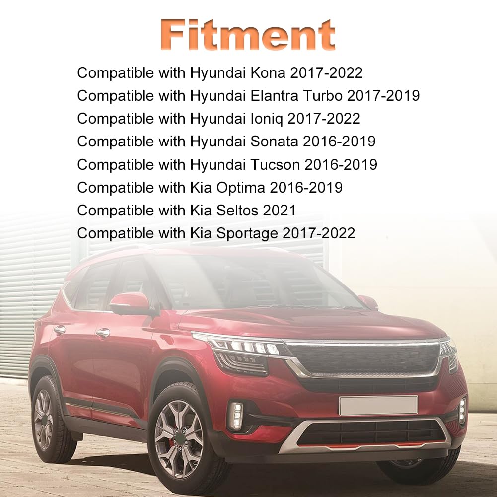 Engine Cooling Fan Control Module Fit 25385D3500 for Hyundai Sonata Tucson Kona Elantra Ioniq Sonata Tucson Kia Optima Sportage Seltos 2016-2022