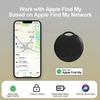 Rechargeable GPS Tracker for iOS – Mini AirTag-Style Device for Pets, Kids & Keys (Apple Find My Network)