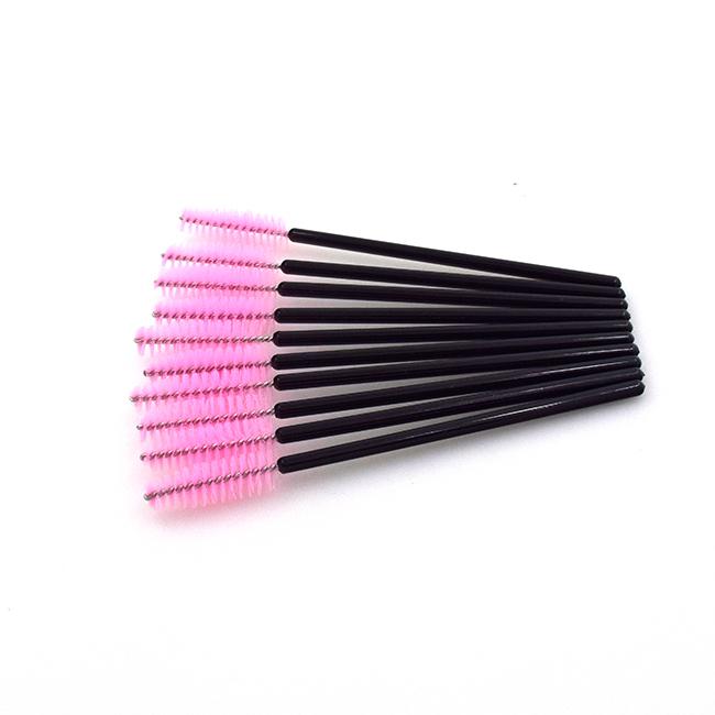 Disposable Mascara Wand Custom Crystal Disposable Mascara Lash Brush and Spoolies Lash Brushes