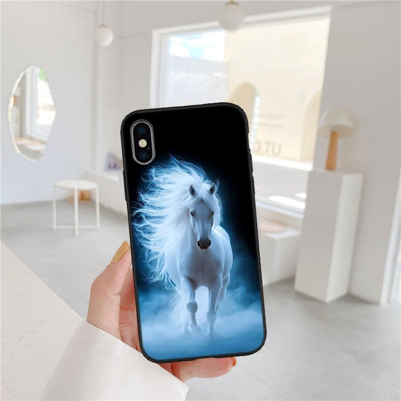 FM22 Fine Horse Phone Case for Samsung Galaxy A11 A12 A13 A15 A52S A53 A55 A56 A70 A71 A72 A73 F06 F16 F56 S10 Plus S10e