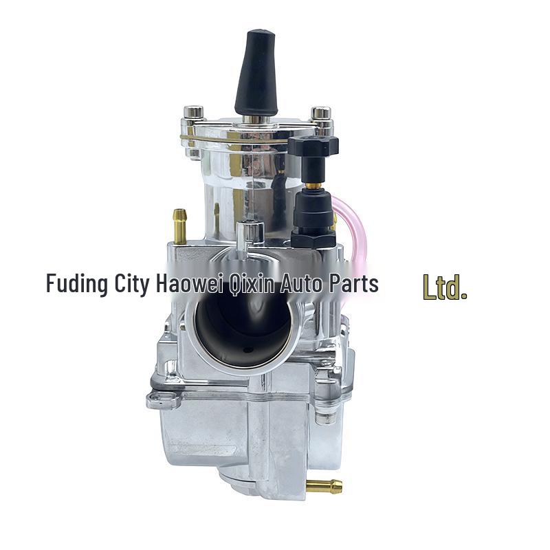 Electroplated White PWK Carburetor for Motorcycle ATV/UTV, Sizes 24-34mm, Racing Modified.
