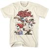 Street Fighter Fists Flying Men's T Shirt Guile E.Honda Chun-Li Ryu Ken Unisex T-Shirt
