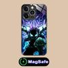 Demon Slayer Akaza Phone Case for iPhone 16 15 14 13 12 11 Pro Max Plus Mini MagSafe Glass Colour Printing Cover Smartphone