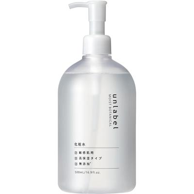Unlabel Lozione Botanica Idratante 500 ml | Skincare Botanica Idratante per Pelli Sensibili e Secche | Biologica, Senza Additivi, pH Equilibrato | Prodotta in Giappone