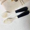 Plastic Imitation Shell Spoons - 2 Pack