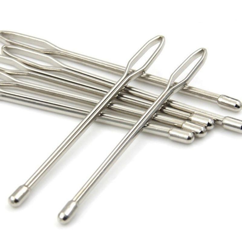 Stainless Steel Garment Clips Sewing DIY Elastic Band Tape Punch Cross Stitch Threader Wear Rope Elastic Clamp Sewing Tools