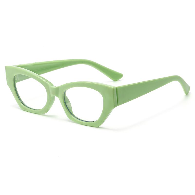 Children Classic Cat's Eye Photochromic Glasses  Fashion Retro Radiation Protection Eyewear For Boys And Girls