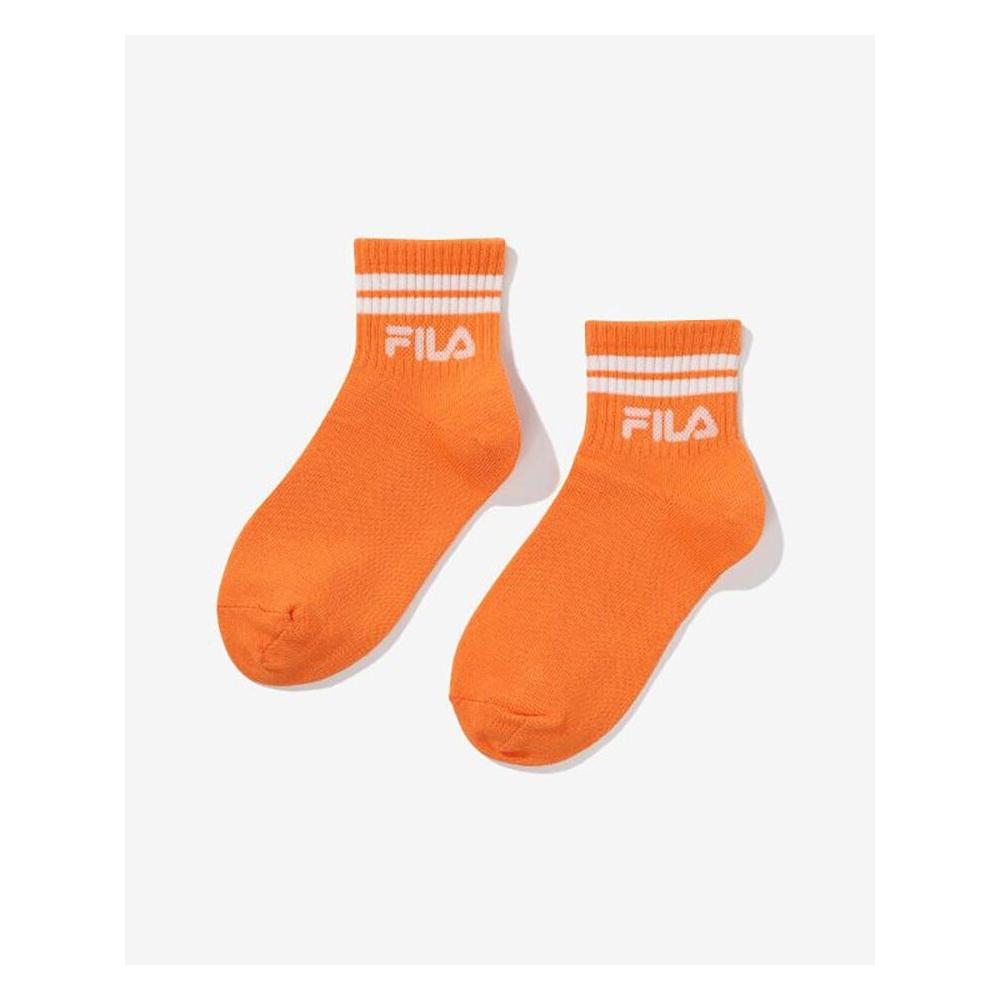 [fila Kids] Linear Logo Mid Thigh Socks  Fk3scf5330x Chi  q0zFk3scf5330xChi