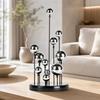 Spherical Ornament Desktop Sculpture Modern BalloonCluster Metal Contemporary Centerpiece