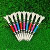 50pack Plastic Castles Golfs Tees Sport Deck Golfs Tees Replacement for Durability and Easy Identification