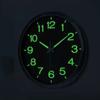 Wall Clock Glowing Silent Luminous Easy-to-Read Bedroom Living Room Minimalistic Wall Clock for Elderly