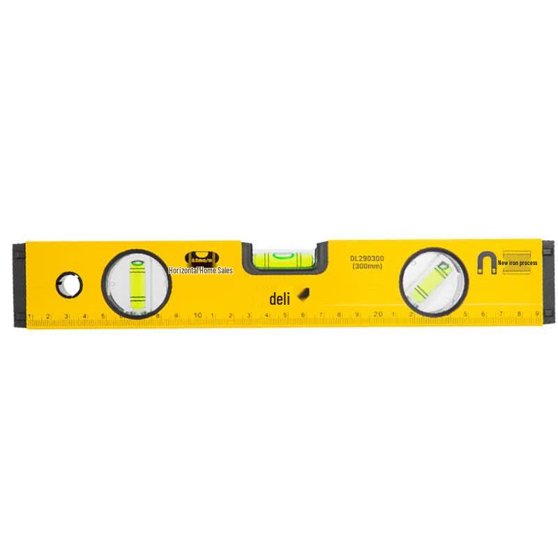 Deli DL290300 Magnetic Aluminum Spirit Level 300mm