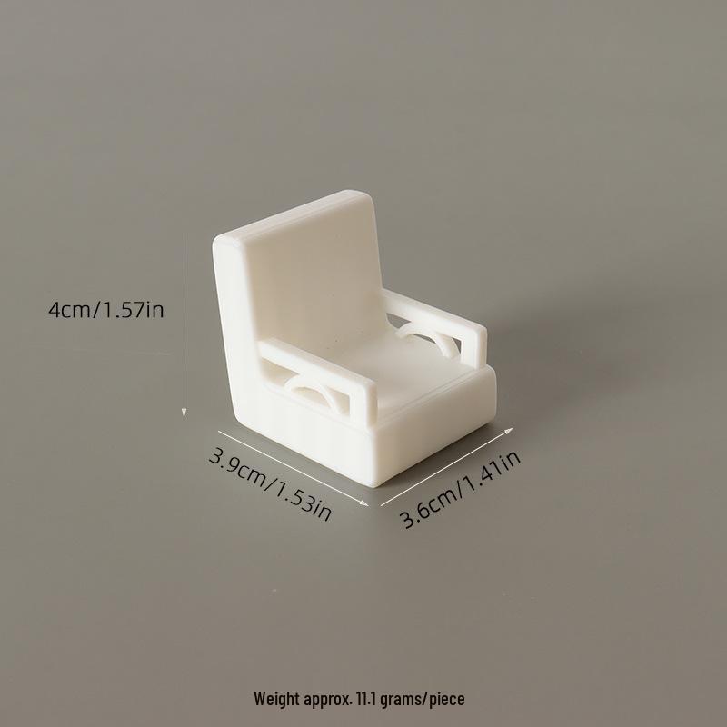 Miniatur-Creme-Puppenhaus-Sofa - Realistisch 1:12 Möbelmodelle für Puppenhaus.