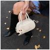 Women's Autumn Cartoon Dachshund Handbag: Versatile Single Shoulder & Crossbody Bag for Street Shopping