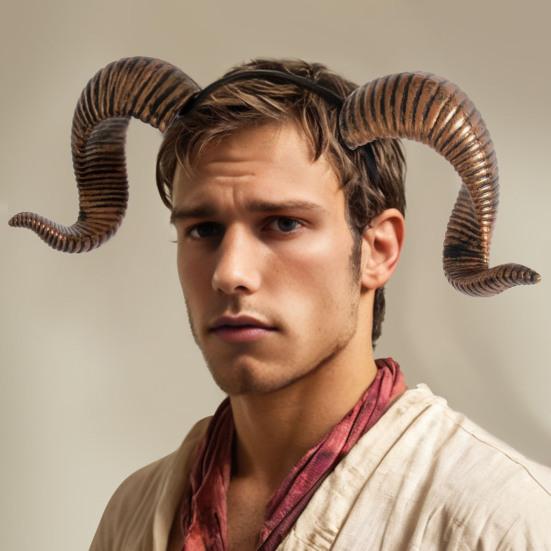 Cerchietto Corna di Capra Corna del Diavolo Gotiche Cerchietto per Capelli Accessori per Capelli Travestimento di Halloween per Festa di Halloween Eventi Cosplay