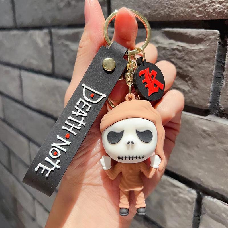 Nightmare Before Christmas Kürbis Totenkopf Schlüsselanhänger - Alberne Halloween Streich Anhänger