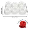 4 6 12-Cell Pistachios Design Silicone Chocolate Mold Food Grade Mousse Cake Mould Kitchen Bakeware Party Dessert Baking Tools
