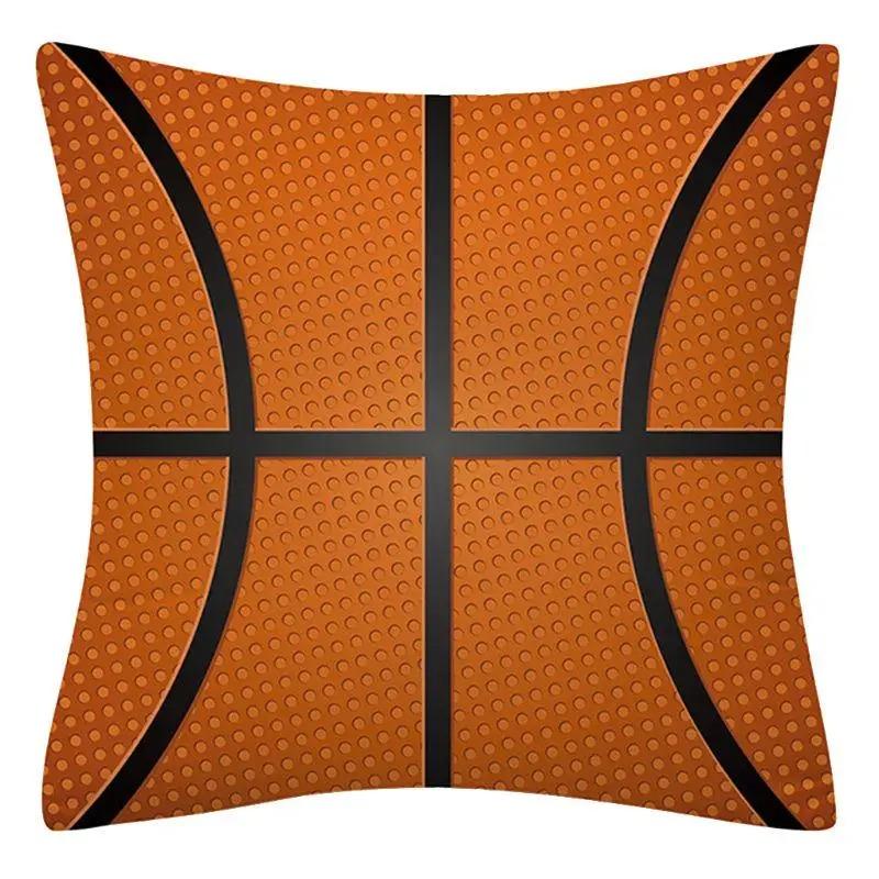 Basketball Football Decorative Pillowcase Office Living Room Car Ornaments Home Pillowcase