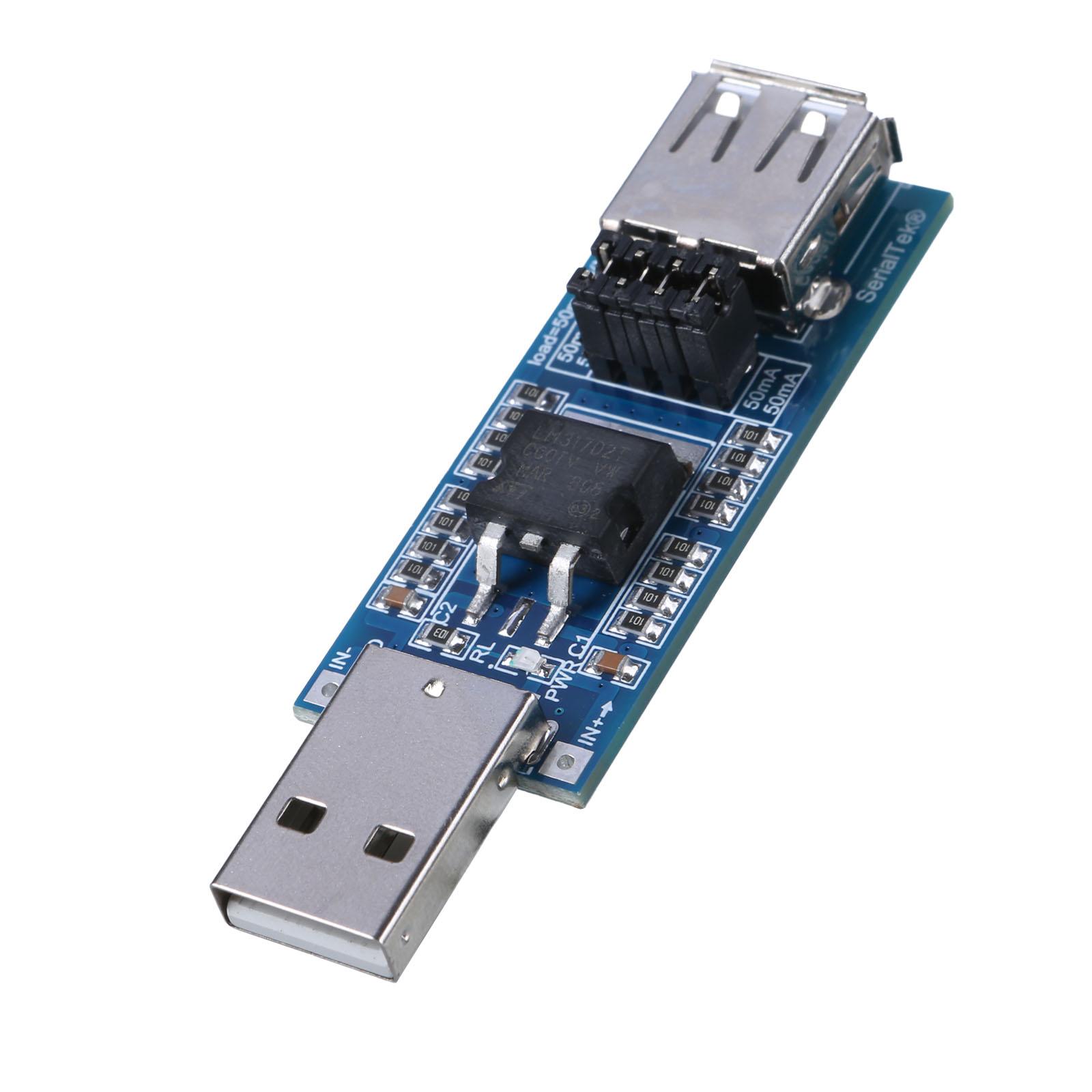 

Симулятор навантаження USB 5V Power Bank, який запобігає сплячому режиму та модуль вимкнення для пристроїв із слабким струмом зі світлодіодним індикатором