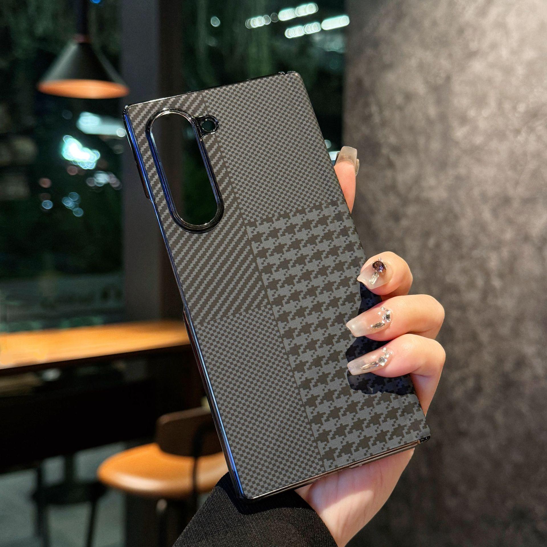 

Anti Drop W25 Folding Protective Case Suitable for Samsung Fold5 Center Axis Skin Feel Phone Case Samsung W25