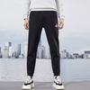 Anta Variety Training Collection Knitted Sweatpants Men's Black Thickened Cuffed Pants 952137749-5