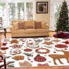 Christmas Carpet Children's Bedroom Decoration Large Area Rugs Sofa Side Carpets ForSoft Fluffy Cartoon Floor Mat  Living Room