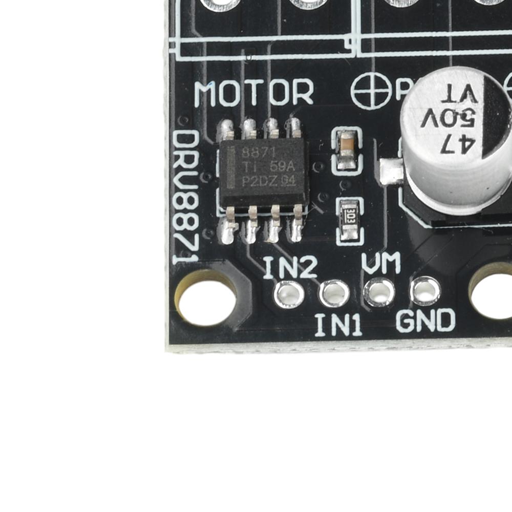 1/3/5pcs DRV8871 DC 6.5-45V H-Bridge Motor Driver Module 3.6A Brushed DC Motor Control PWM 10A Sinking Source for DIY Robot